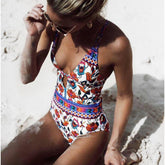 Water Lily One Piece Swimsuit
